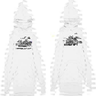 ロシアのbmpを盗むウクライナの農家 ウクライナを支援 Hoodie - Kawaiitshirt