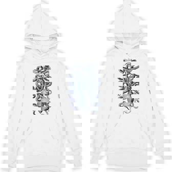 ヴィンテージ ブルー タコ パーカー - Kawaiitshirt