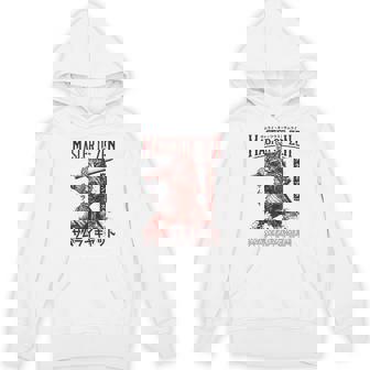 侍 猫戦士 浮世 オタク ストリートウェア 猫 サムライ パーカー - Kawaiitshirt