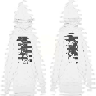 古代戦士ギリシャローマスパルタ兵士ヘルメットグラフィック パーカー - Kawaiitshirt