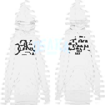 大阪日本カレッジ大学スタイル ネイビー パーカー - Kawaiitshirt