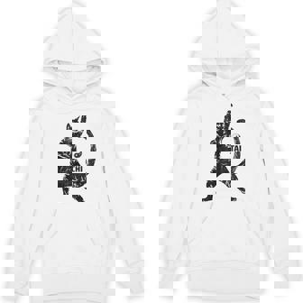 太極拳の練習をしている陽気な猫 陰陽 パーカー - Kawaiitshirt