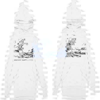 有名ヴィンテージアート グレートウェーブ 葛飾北斎 おしゃれ Hoodie - Kawaiitshirt