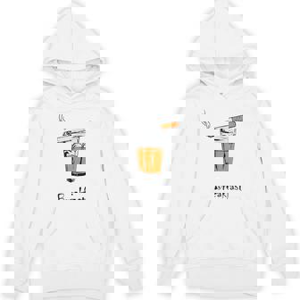 朝食タバコとウイスキー、面白いtシャツギフト。 パーカー - Kawaiitshirt