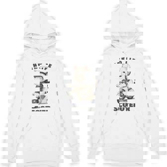 猫 ネコ 白猫 イラスト 原付 スクーター バイク 猫好き バイク好き かわいい おもしろ レトロ Neko Life 長袖tシャツ パーカー - Kawaiitshirt