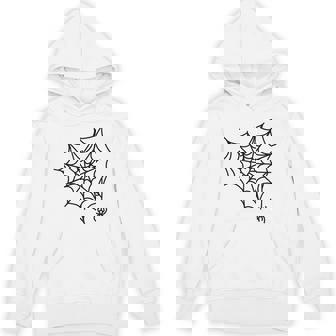 蜘蛛の巣 ハート かわいい ハロウィン ゴス パーカー - Kawaiitshirt