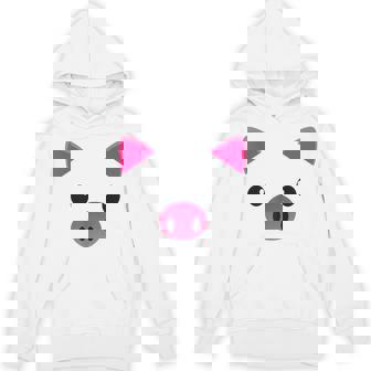 豚の顔 ハロウィン ティーカップ 豚 コスチューム ギフト パーカー - Kawaiitshirt