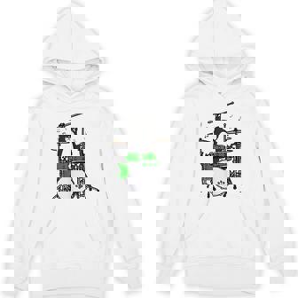 面白い猫 ドラム 猫 ドラマー 面白い ドラム 猫 Hoodie - Kawaiitshirt
