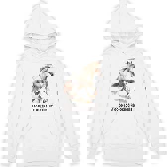 馬の水彩画、乗馬、優雅な高速ランニング馬 パーカー - Kawaiitshirt