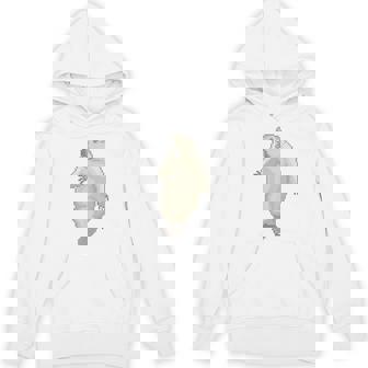 驚愕した マーモット ステッチ デザイン おもしろい 動物 レトロゲーム ドット絵 パーカー - Kawaiitshirt