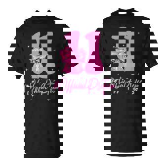 11 Year Old Official Pre-N 11Th Birthday Coquette Girl T-Shirt - Thegiftio UK