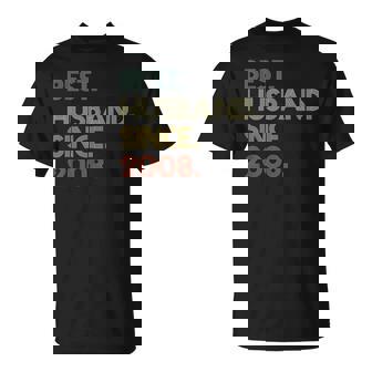 12Th Wedding Anniversary Husbandince 2008 Tシャツ - Kawaiitshirt