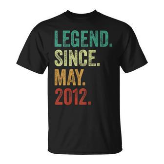 13 Years Old Legend Since May 2012 13Th Birthday T-Shirt - Thegiftio UK