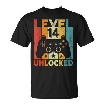 14 Cumpleaños Niño Niña 14 Años Gaming Controller Gamer Camiseta unisex - Regaloses