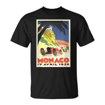 1932 Monaco Racing Vintage T-Shirt - Thegiftio UK