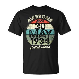 1934年5月30日 90歳の誕生日 90歳 2024年 誕生日 Tシャツ - Kawaiitshirt