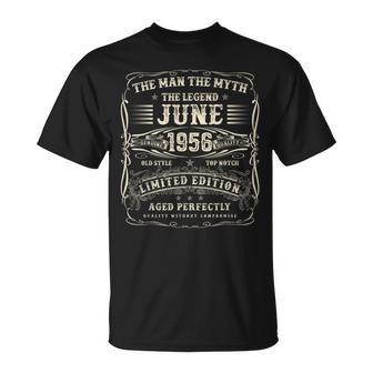 1956年6月 69歳の誕生日プレゼント 男性用 69歳 誕生日 Tシャツ - Kawaiitshirt