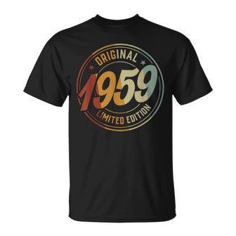 1959 Geburtstag 66 Geburtstag Birthday 66 Jahre T-Shirt - Geschenkecke
