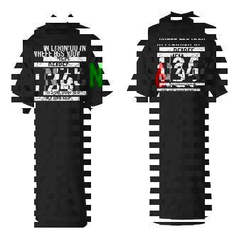 1N23456モーターサイクルギアシフトモーターサイクリスト Tシャツ - Kawaiitshirt