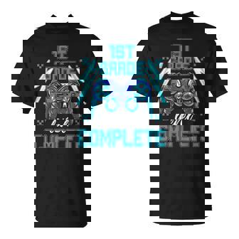 1St Grade Level Complete Video Game Last Day Of School Boys T-Shirt - Thegiftio UK