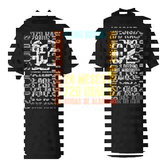 2 Años Aniversario De Bodas De Algodón 2º Año De Matrimonio Camiseta unisex - Regaloses