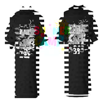 2025 Summer Camp 2025 Summer Vacation Matching Family Group T-Shirt - Thegiftio
