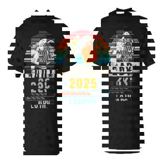2025 年のお父さん 出産のお知らせ 父親になる予定の人 これから父親になる人 Tシャツ - Kawaiitshirt