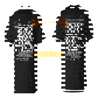 225ポンド ベンチプレス クラブ ベンチプレス ジム ワークアウト Tシャツ - Kawaiitshirt