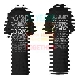 25 Años Juntos Pareja 25 Aniversario De Boda Camiseta unisex - Regaloses