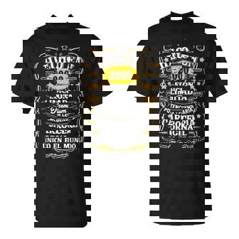 25 Cumpleaños Hombre 25 Años Hecho En 2000 Regalos Camiseta unisex - Regaloses