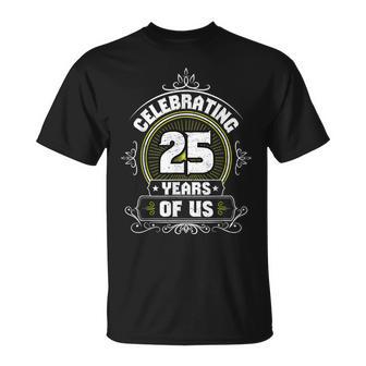 25 Jahre Jubiläum Geschenk Zum 25 Jahrestag T-Shirt - Geschenkecke