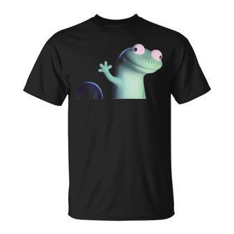 2Side Lizard Lizard Lizard Weirdcore Animal Meme Gen Z T-Shirt - Thegiftio UK