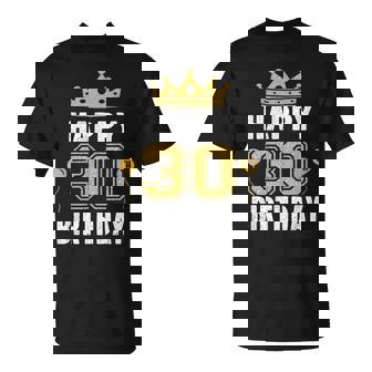 30歳の男性と女性のためのハッピー30歳の誕生日のアイデア Tシャツ - Kawaiitshirt