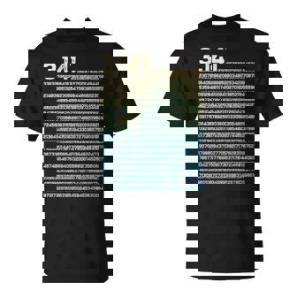 314 数学 物理学 314 円周率の日 Tシャツ - Kawaiitshirt