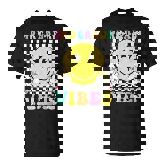 3Rd Grade Vibes Girls Back To School Third Grade Teacher T-Shirt - Thegiftio