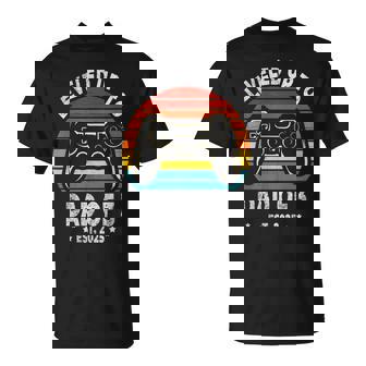 3人のお父さんにレベルアップ 再び3人のパパ 2025 父の日 Tシャツ - Kawaiitshirt