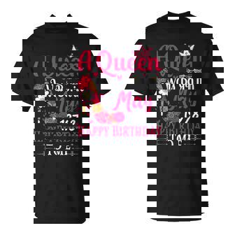 47歳の誕生日 ハイヒール A Queen Was Born In 5月 1978 Tシャツ - Kawaiitshirt