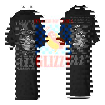 4Th Of July Hotdog Bad Day To Be Glizzy Women T-Shirt - Monsterry