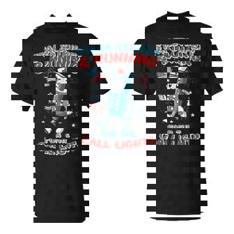 4Th Of July Nurse Call Lights Flag Scrub Top Men T-Shirt - Thegiftio