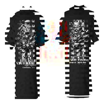 4Th Of July Suck It England Washington American Bald Eagle T-Shirt - Thegiftio