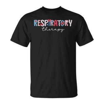 4Th July Usa Flag Respiratory Therapy Patriotic Men T-Shirt - Thegiftio UK