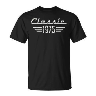 50 Year Old For Classic 1975 50Th Birthday T-Shirt - Thegiftio UK