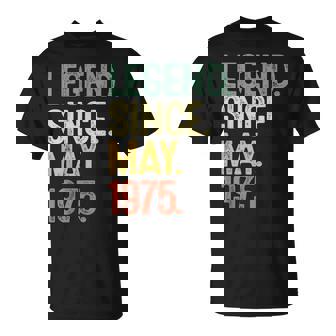 50 Years Old Legend Since May 1975 50Th Birthday Men T-Shirt - Thegiftio
