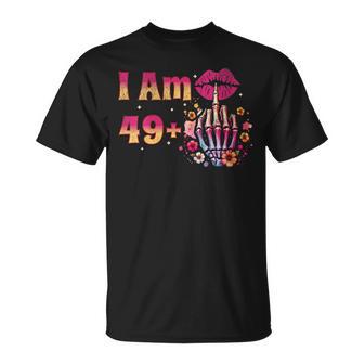 50Th Birthday I Am 49 Plus 1 Majeurintage 491 T-Shirt - Cadeauxyz