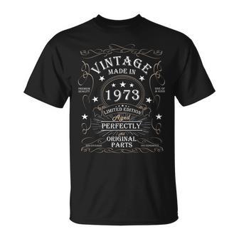 52歳の誕生日 男性 女性 52歳 1973年 誕生日プレゼント Tシャツ - Kawaiitshirt