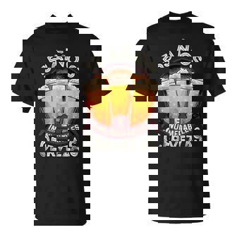55 Años E Innumerables Cervezas 55 Cumpleaños Divertida Camiseta unisex - Regaloses