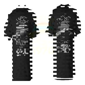 55歳の誕生日 1970年クラシックカー Tシャツ - Kawaiitshirt