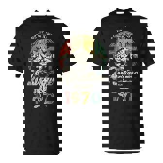 55歳の誕生日 1970年創業のレトロな山々 Tシャツ - Kawaiitshirt