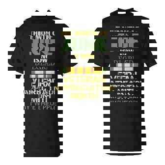 6月が退役軍人感謝月間として宣言されました Tシャツ - Kawaiitshirt