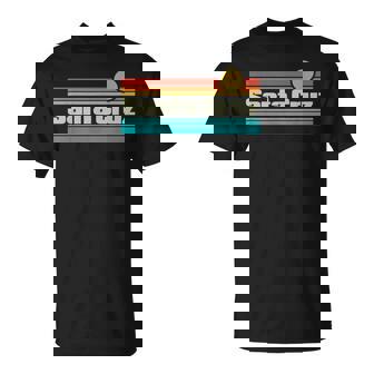 70年代80年代カリフォルニアcaレトロサンセットシティサンタクルーズ Tシャツ - Kawaiitshirt